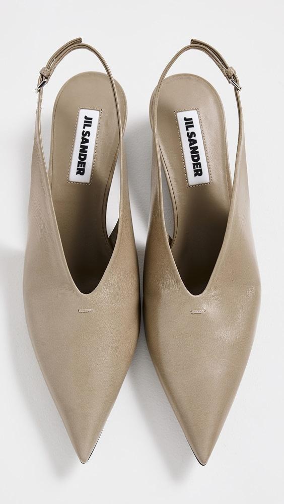 Jil Sander Slingback Pumps | Shopbop Product Image