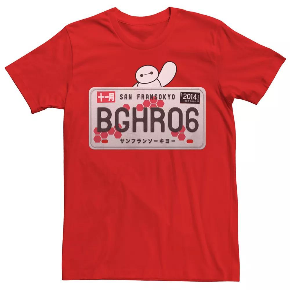 Mens Big Hero 6 San Fransokyo License Plate Tee Product Image