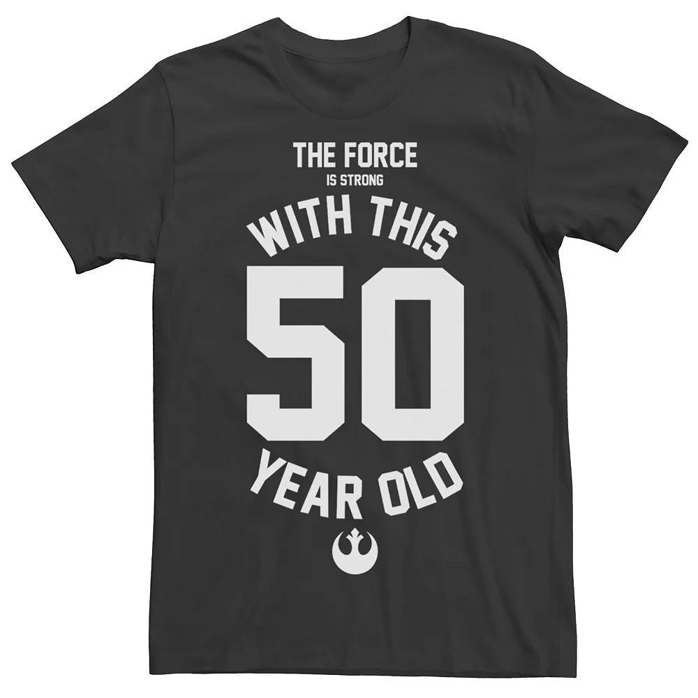 Mens Star Wars The Force Is Strong With This 30 Year Old Short Sleeve Tee Product Image