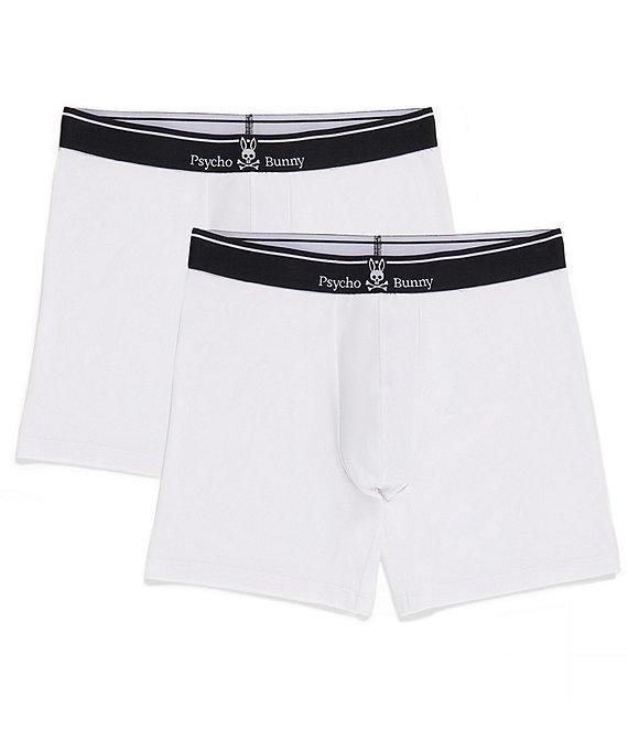Psycho Bunny Waistband Logo Boxer Briefs 2-Pack Product Image