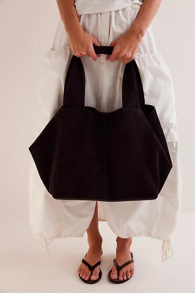 Blair Reversible Vegan Suede Tote Product Image