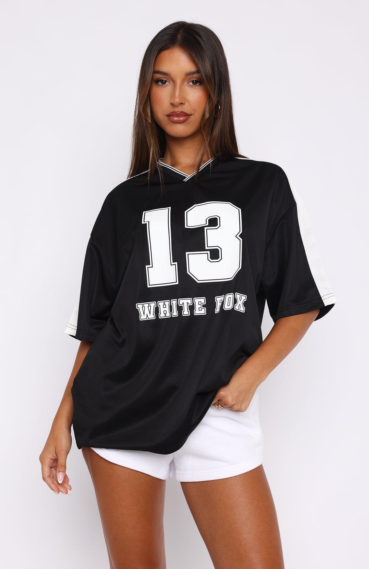 Go For The Shot Oversized Jersey Black Product Image