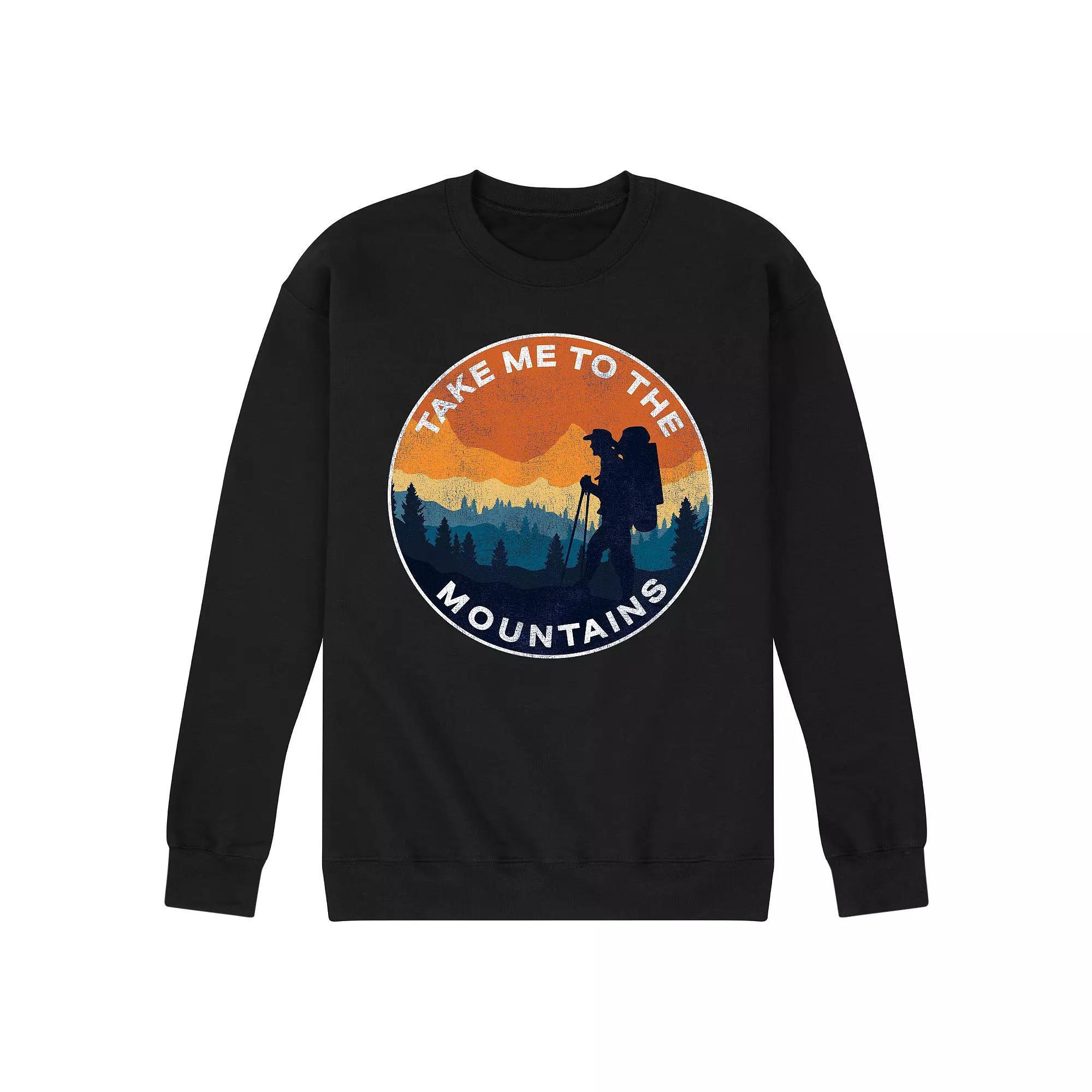 Mens Take Me To The Mountains Sweatshirt Product Image