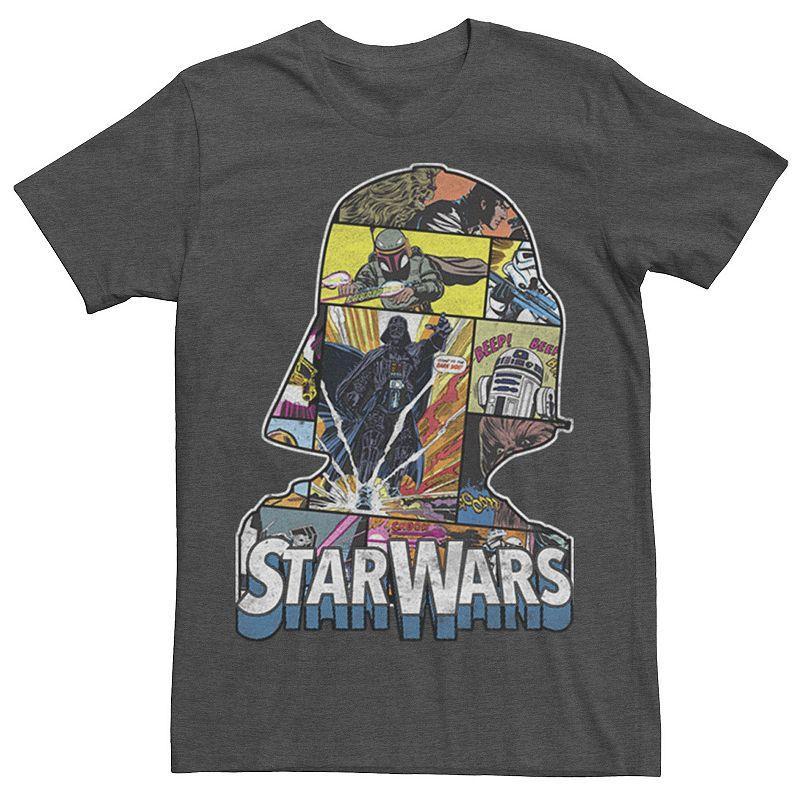 Men's Star Wars Darth Vader Has A Lot On His Mind Tee, Size: Large, Red Grey Product Image