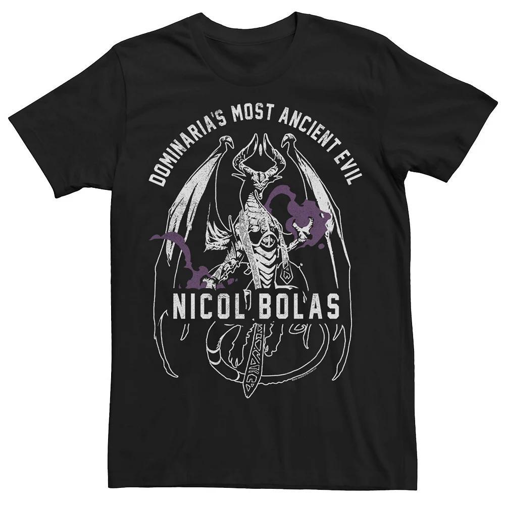 Men's Magic The Gathering Evil Nicol Poster Tee, Size: Medium, Black Product Image
