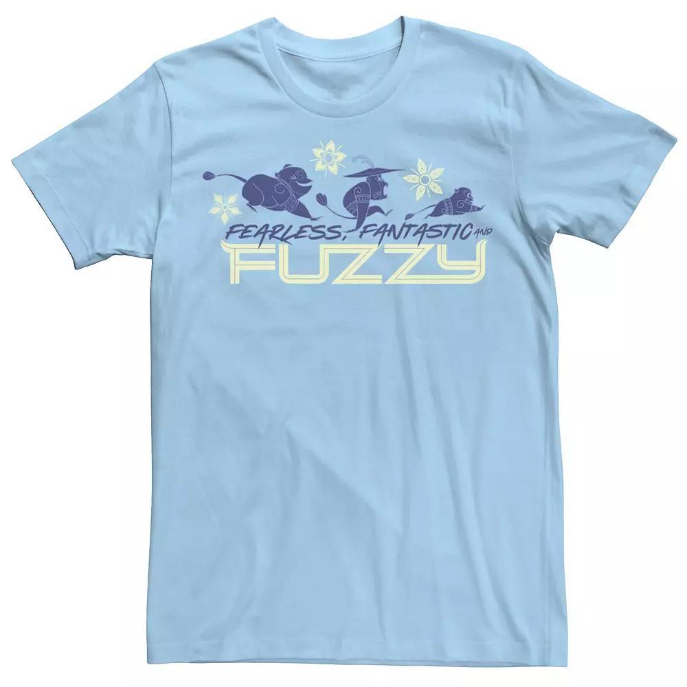 Disney's Raya And The Last Dragon Fearless Fantastic And Fuzzy Men's Tee, Size: Small, Light Blue Product Image