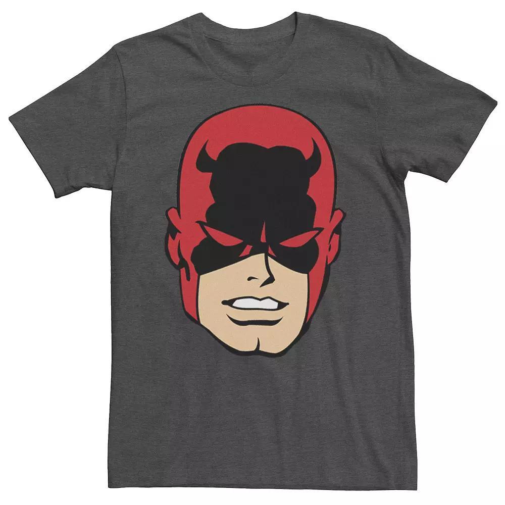 Men's Marvel Daredevil Big Face Graphic Tee, Size: 3XL, Grey Heather Product Image