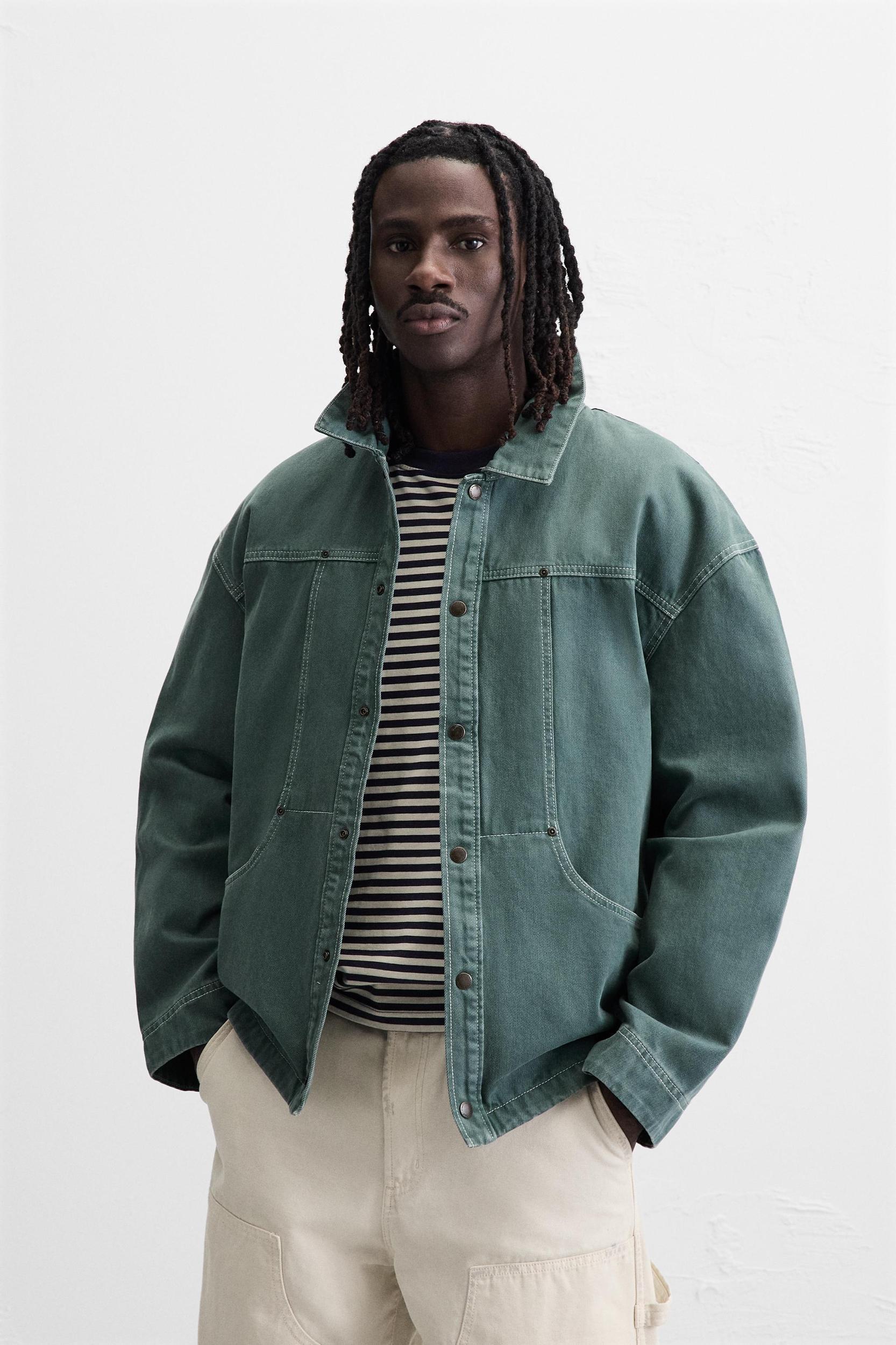 TWILL STRUCTURE JACKET Product Image