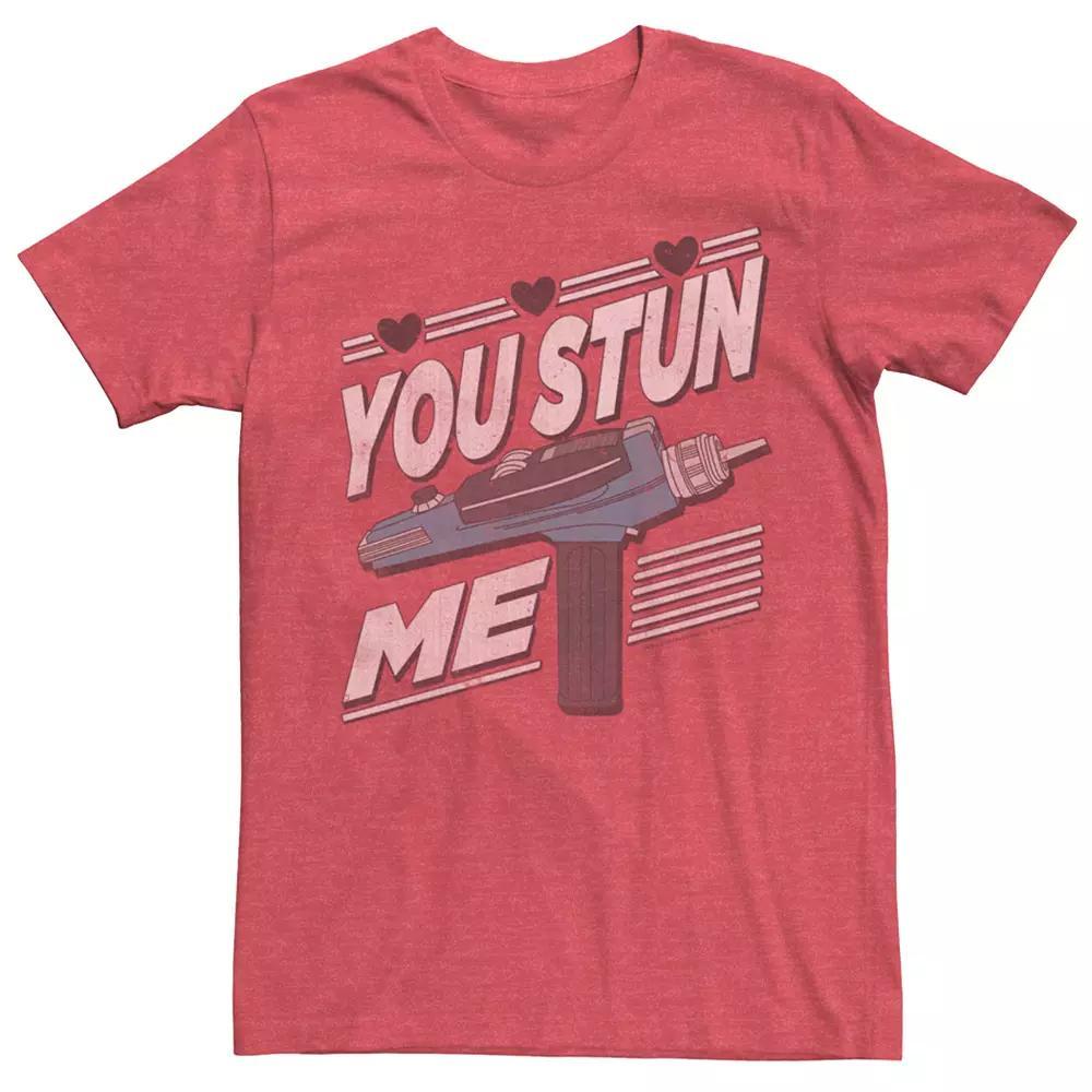 Men's Star Trek: The Original Series You Stun Me Tee, Size: Large, Red Grey Product Image
