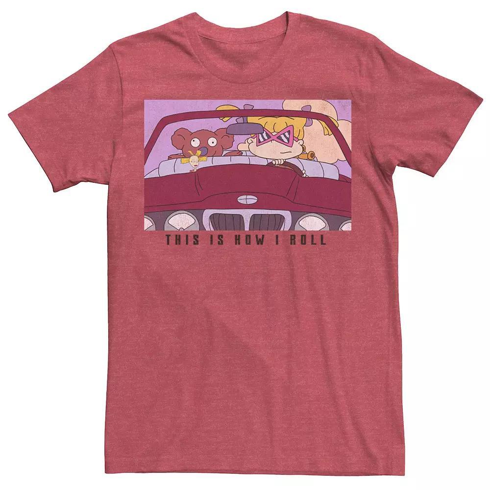 Men's Rugrats Angelica This Is How I Roll Tee, Boy's, Size: Medium, Natural Product Image