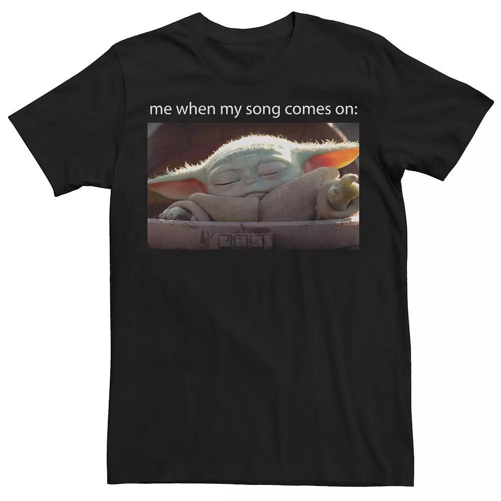 Big & Tall Star Wars Kylo Ren Split Tee, Men's, Size: 3XL, Grey Heather Product Image