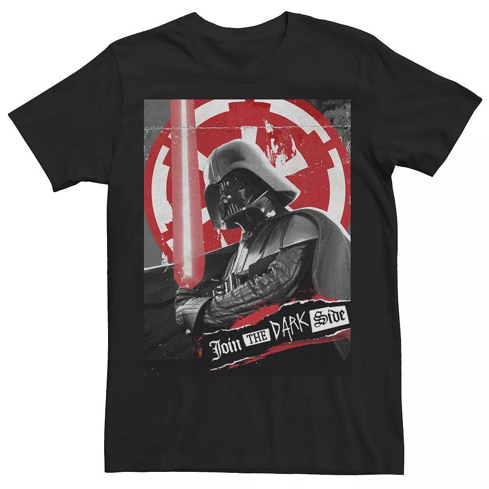 Men's Star Wars Darth Vader Join The Dark Side Tee, Size: 3XL, Black Product Image
