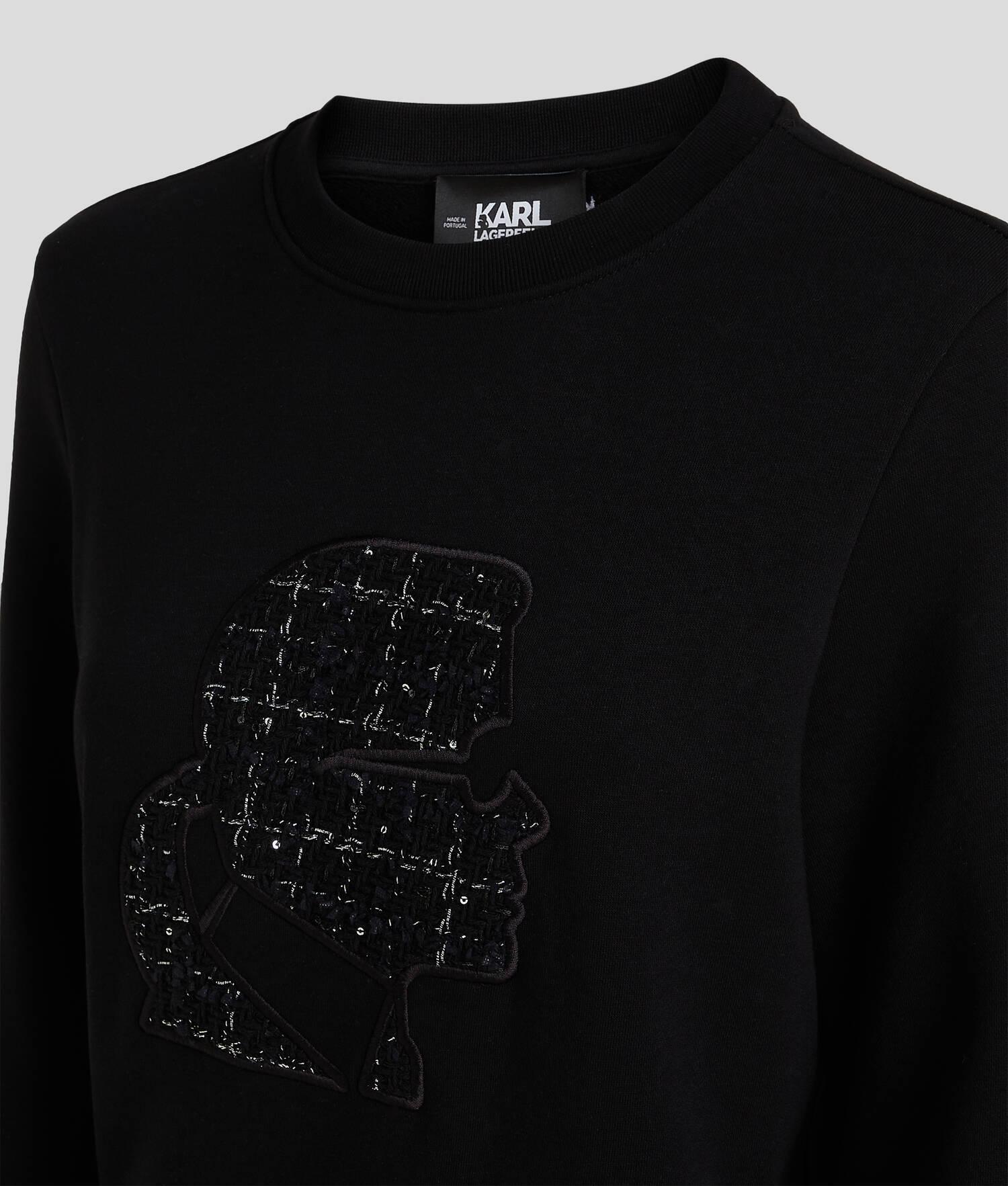BOUCLÉ KARL PROFILE SWEATSHIRT Product Image