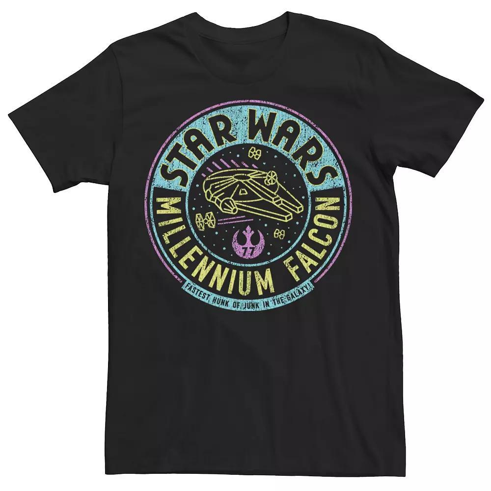 Men's Jurassic World Blue Raptor Splatter Tee, Size: Small, Royal Product Image