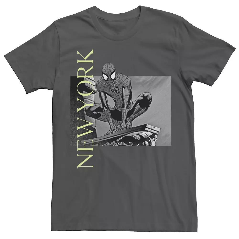 Big & Tall Disney Moana Maui Half God Half Mortal All Awesome Tee, Men's, Size: 4XL Tall, Navy Grey Product Image