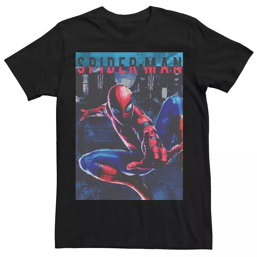 Big & Tall The Suicide Squad Polkadot Tee Tee, Men's, Size: XXL Tall, Black Product Image