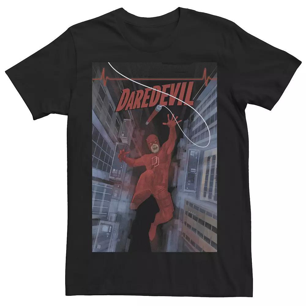 Men's Marvel Daredevil Stilt-Man Comic Cover Tee, Size: XXL, Black Product Image