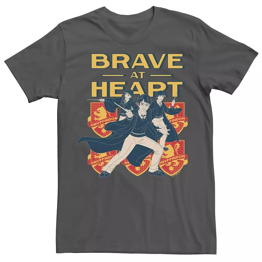 Men's Harry Potter Deathly Hallows 2 Hufflepuff Tee, Size: Small, Grey Product Image