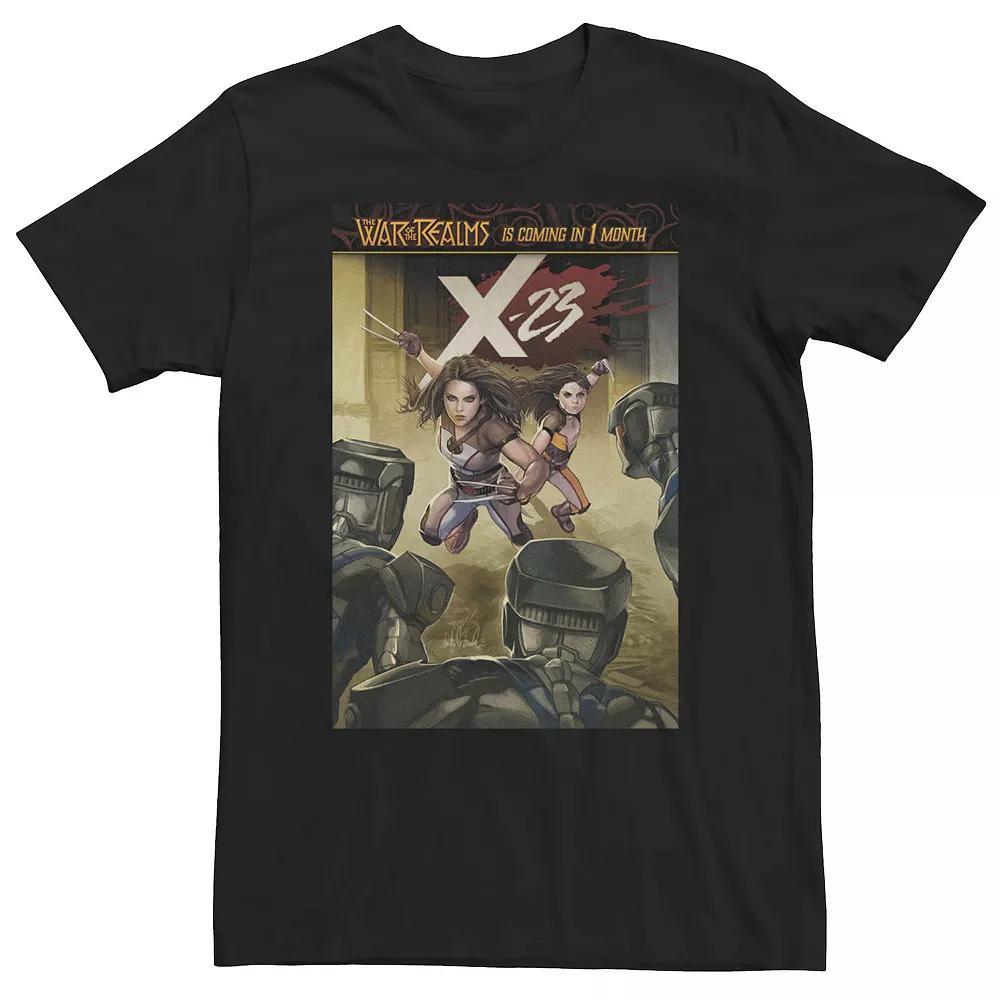 Big & Tall Marvel Comixology X-23 X-Assassin Comic Book Cover Tee, Men's, Size: 4XLT, Black Product Image