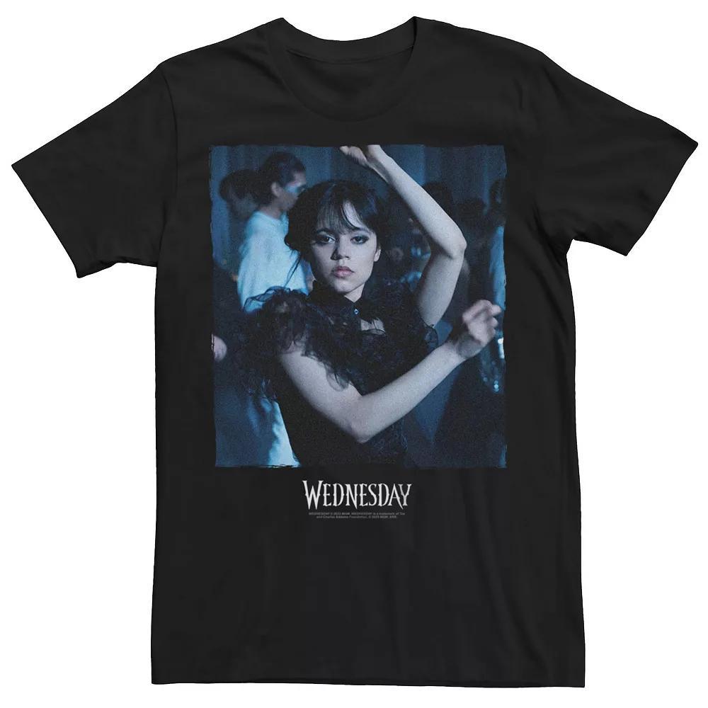 Men's Wednesday Dance Color Scene Tee, Size: Medium, Black Product Image