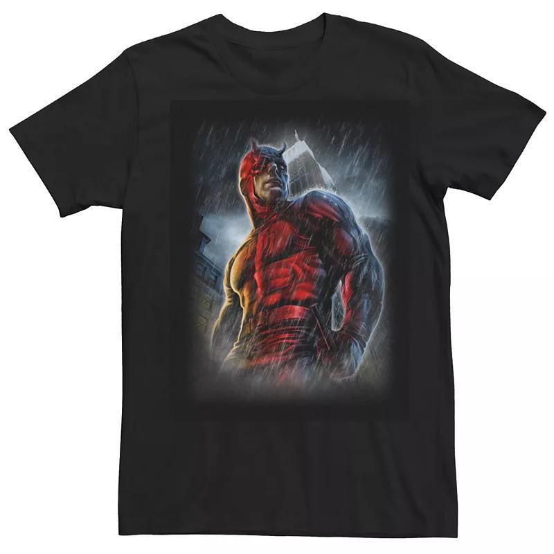 Men's Marvel Knights Present Daredevil Redemption Graphic Tee, Size: XL, Black Product Image