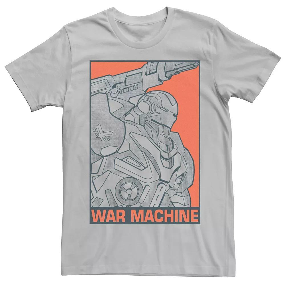 Men's Avengers Pop Machine Tee, Size: Large, Silver Product Image