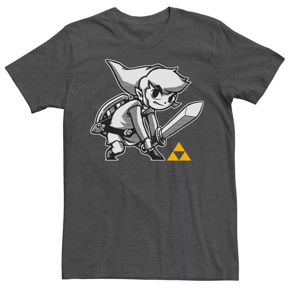 Men's Not A Hugger Cactus Graphic Tee, Size: XS, Kelly Grey Product Image