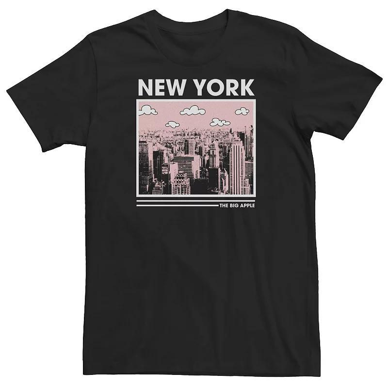 Big & Tall Star Wars Rise Of Skywalker Split Panel Portrait Logo Tee, Men's, Size: 3XL, Black Product Image