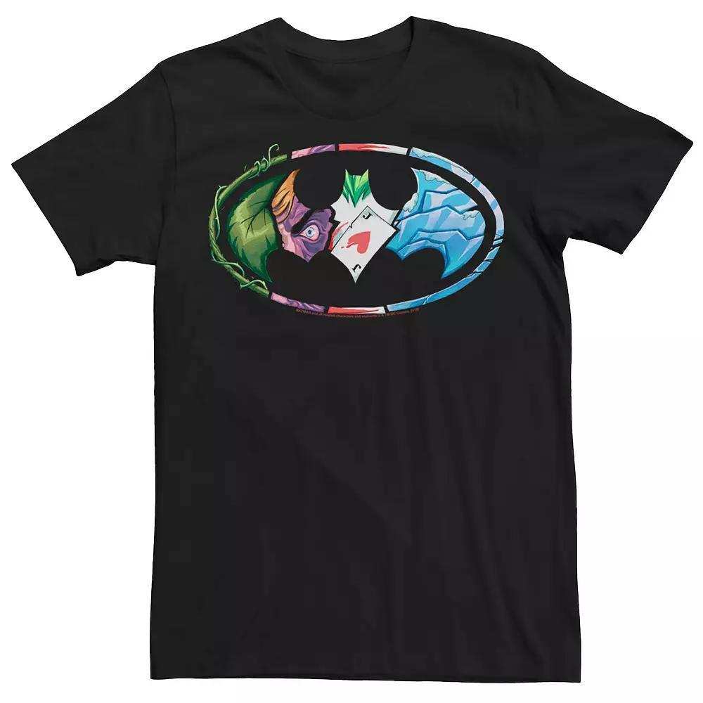 Men's Jurassic Park Retro Colors Checkered Logo Tee, Size: 3XL, Royal Product Image