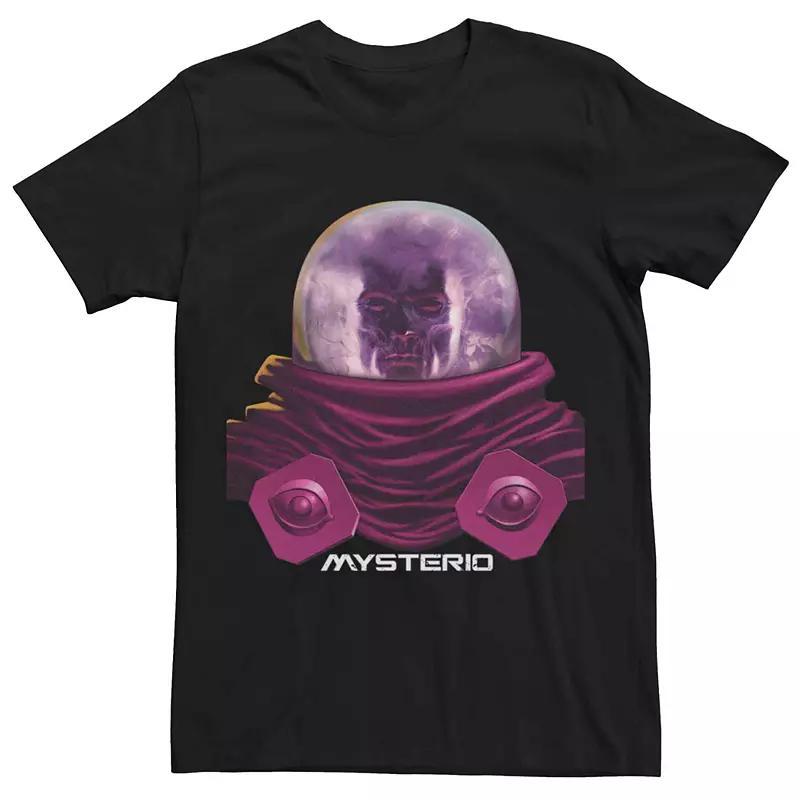 Men's Marvel Mysterio Orb Portrait Tee, Size: Medium, Black Product Image