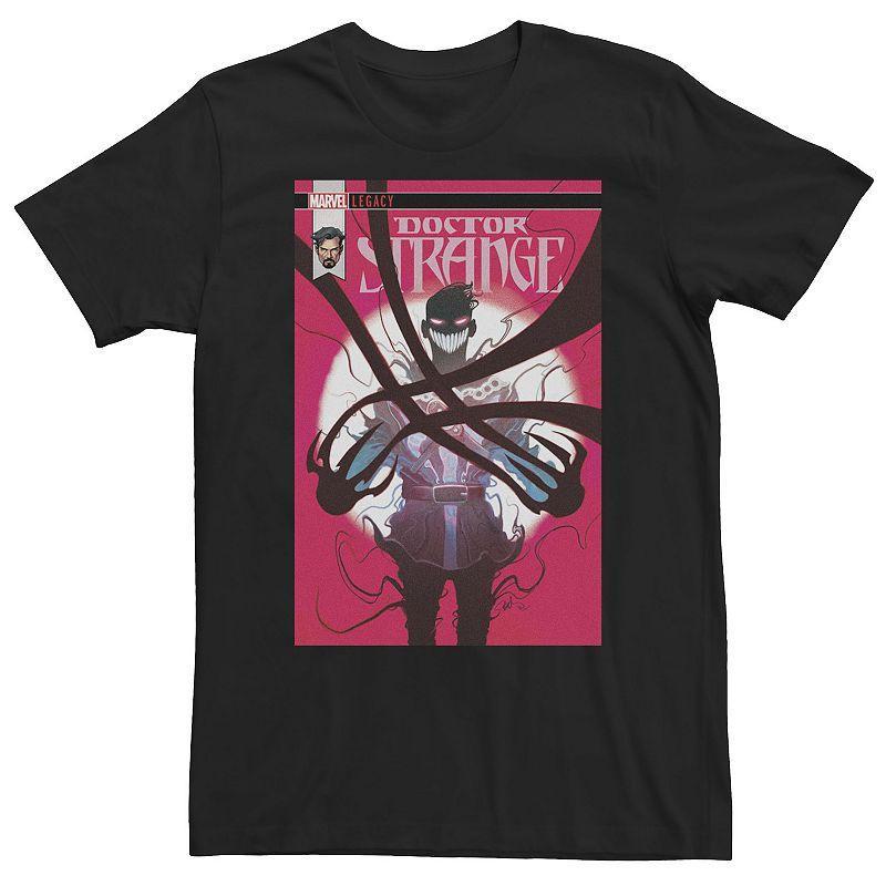 Men's Marvel Doctor Strange Movie 2 Strange Circle Badge Groupshot Tee, Size: XS, Blue Product Image