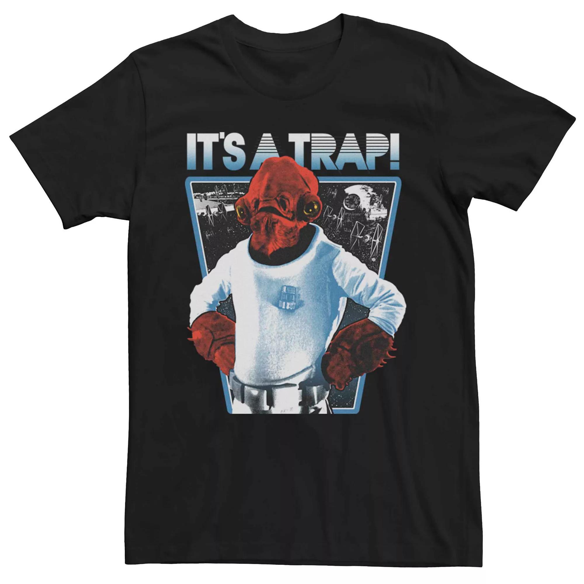 Mens Star Wars Admiral Ackbar Its A Trap Tee Product Image