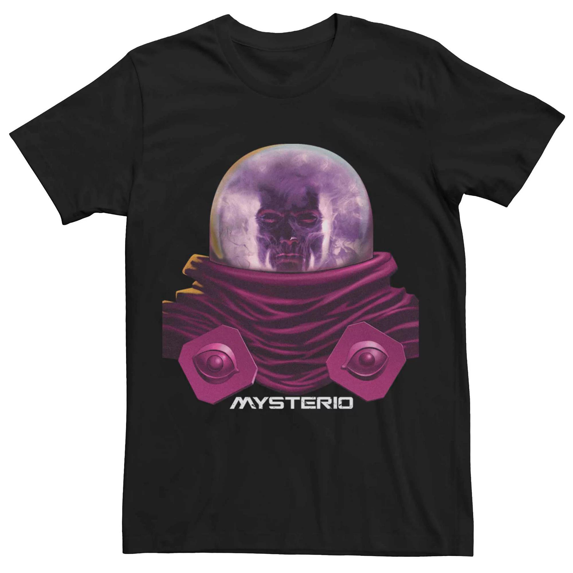 Men's Marvel Mysterio Orb Portrait Tee, Size: Medium, Black Product Image
