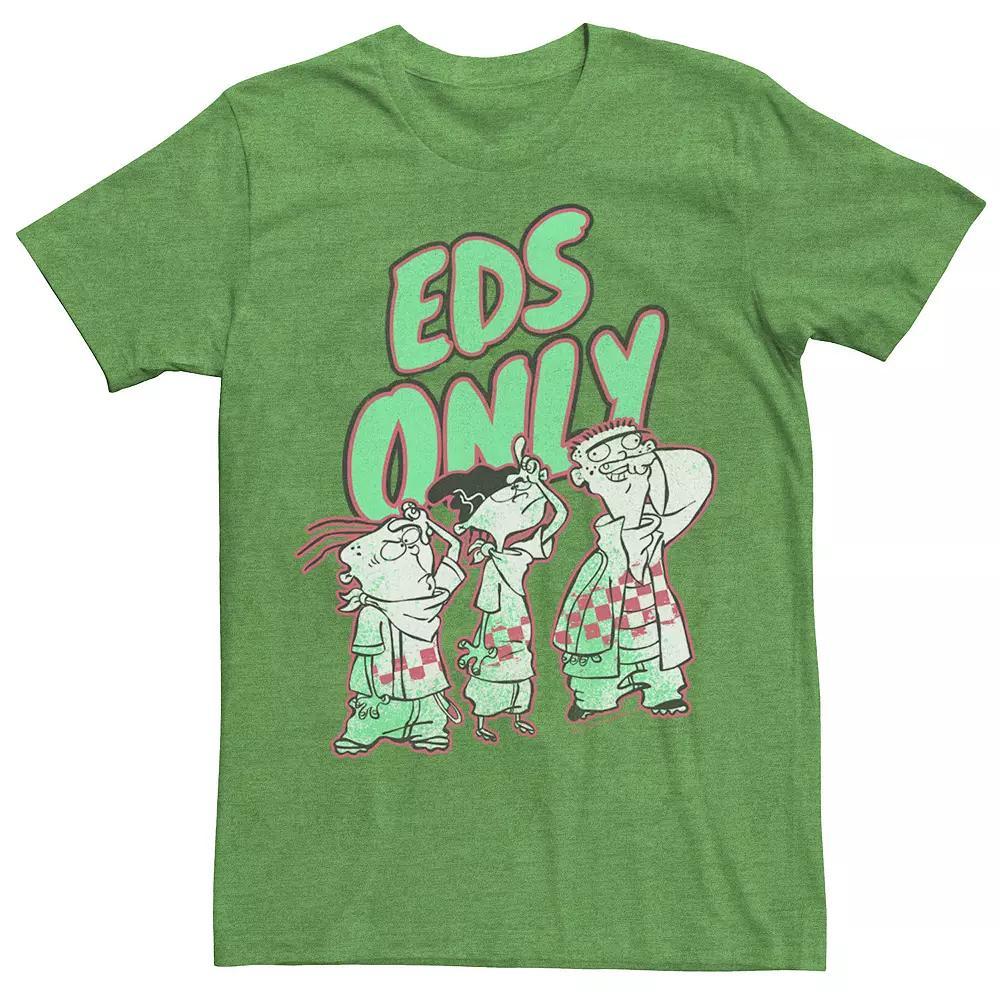 Men's Ed, Edd & Eddy Eds Only Portrait Tee, Size: 3XL, Kelly Grey Product Image