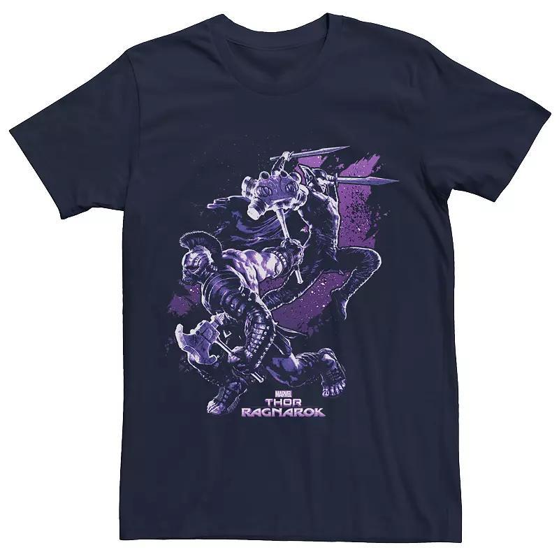 Big & Tall Star Wars Spark The Fire Poster Tee, Men's, Size: XL Tall, Black Product Image