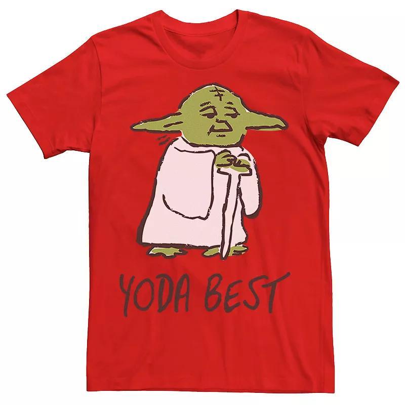 Big & Tall Star Wars The Mandalorian Grogu The Way Tee, Men's, Size: 3XL, Black Product Image