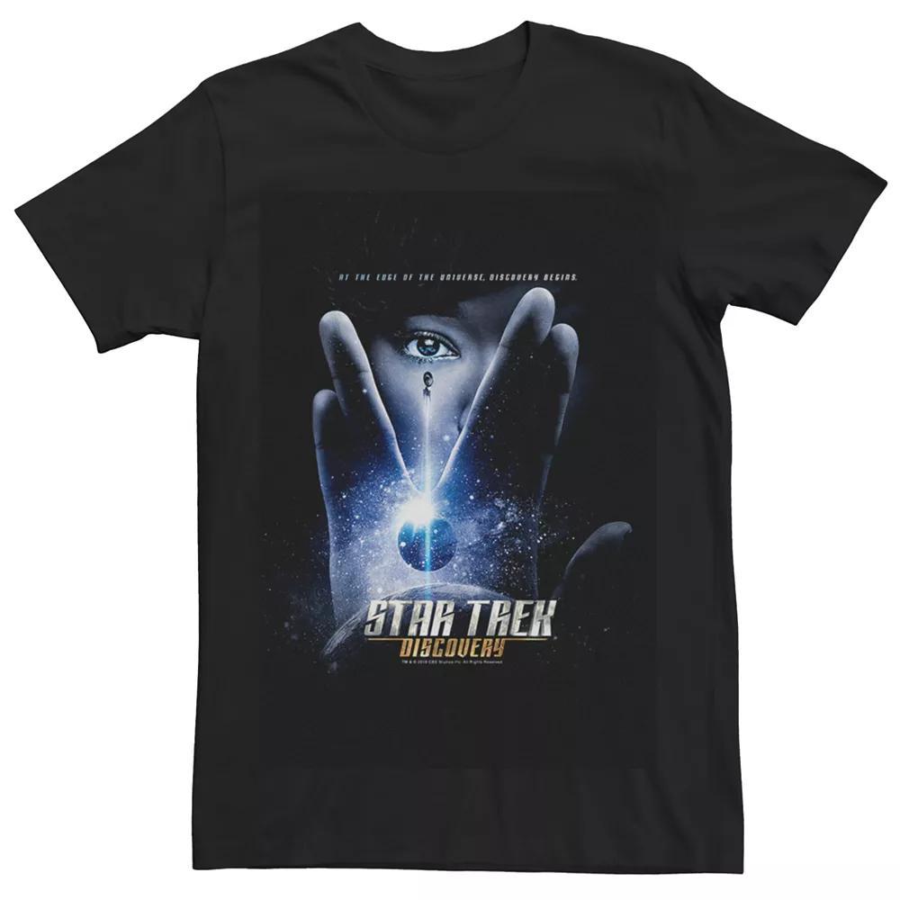 Big & Tall Cartoon Network Johnny Bravo Box Up Hairdo Tee, Men's, Size: 3XL, Black Product Image