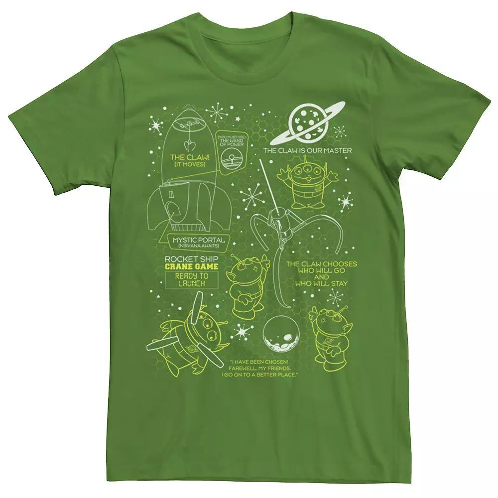 Men's Marvel Groot Greetings From Uncle Christmas Tee, Size: Medium, Kelly Product Image