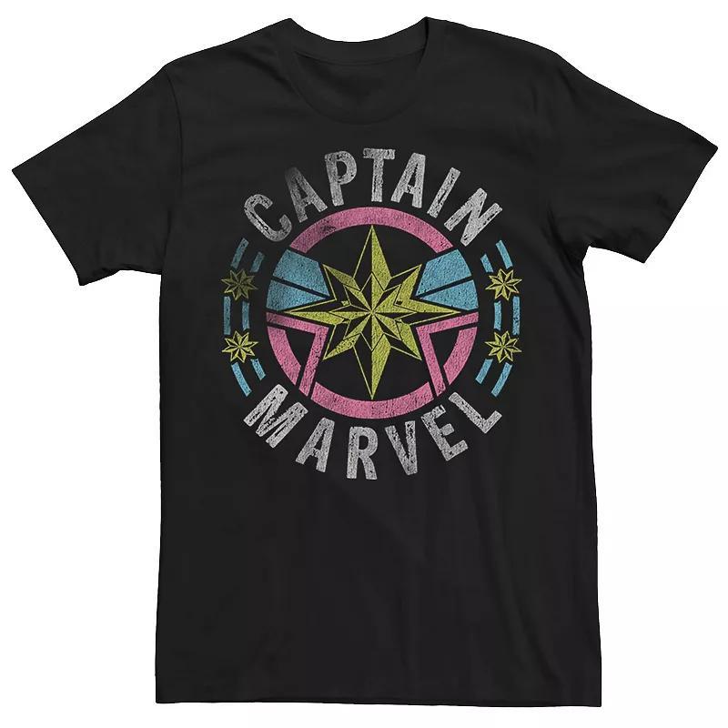 Men's Marvel Avengers Valkyrie Action Shot Portrait Graphic Tee, Size: XL, Black Product Image