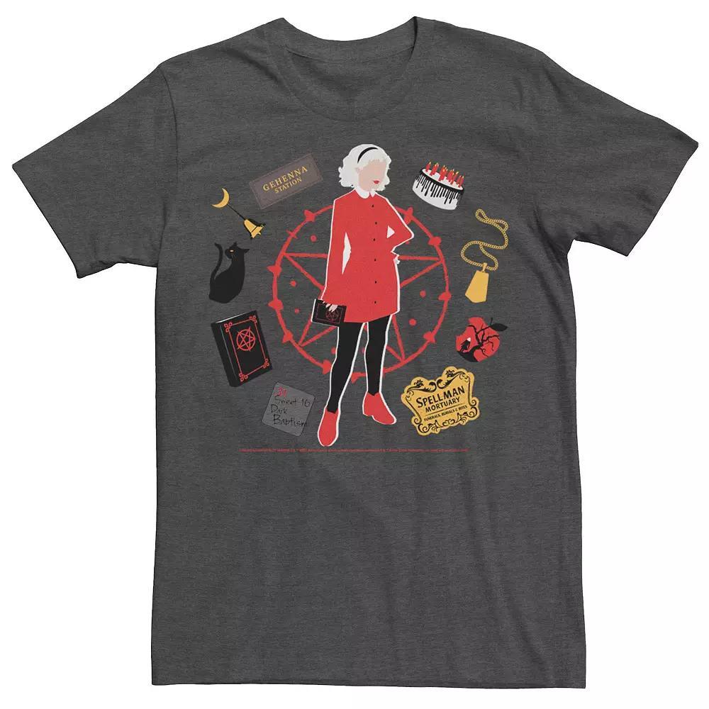 Men's Beavis and Butthead Patterns Rule Distressed Portrait Tee, Size: 3XL, Red Product Image