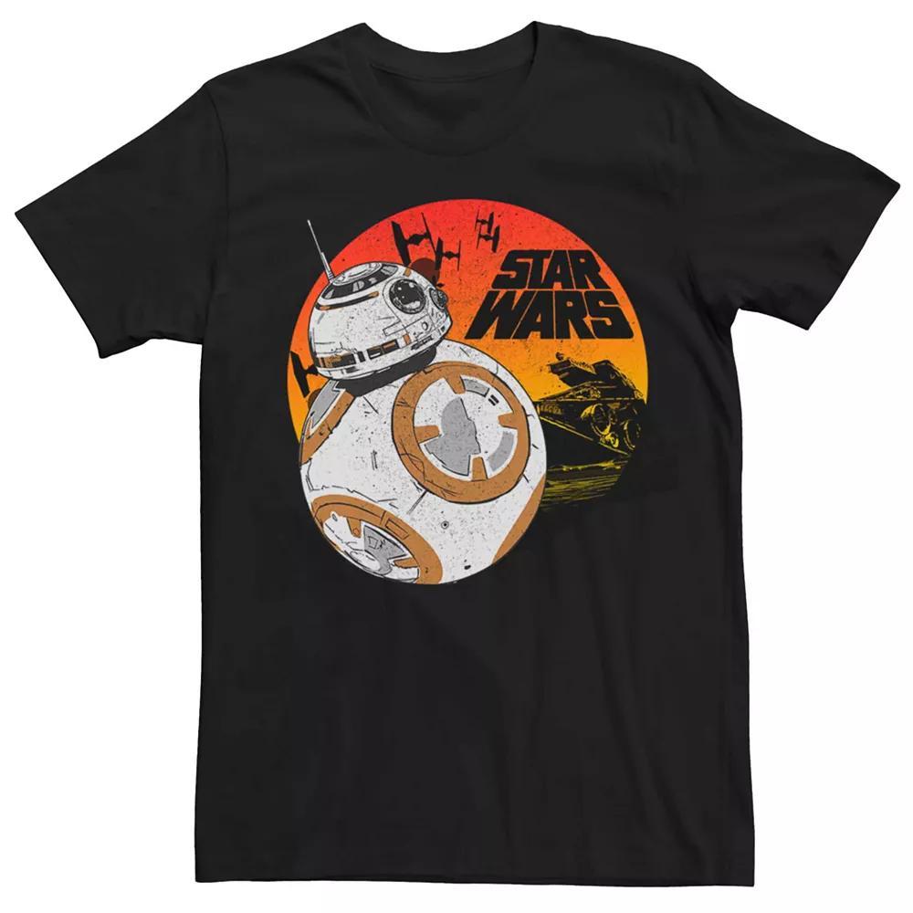 Men's Star Wars BB-8 Tee, Size: Large, Black Product Image