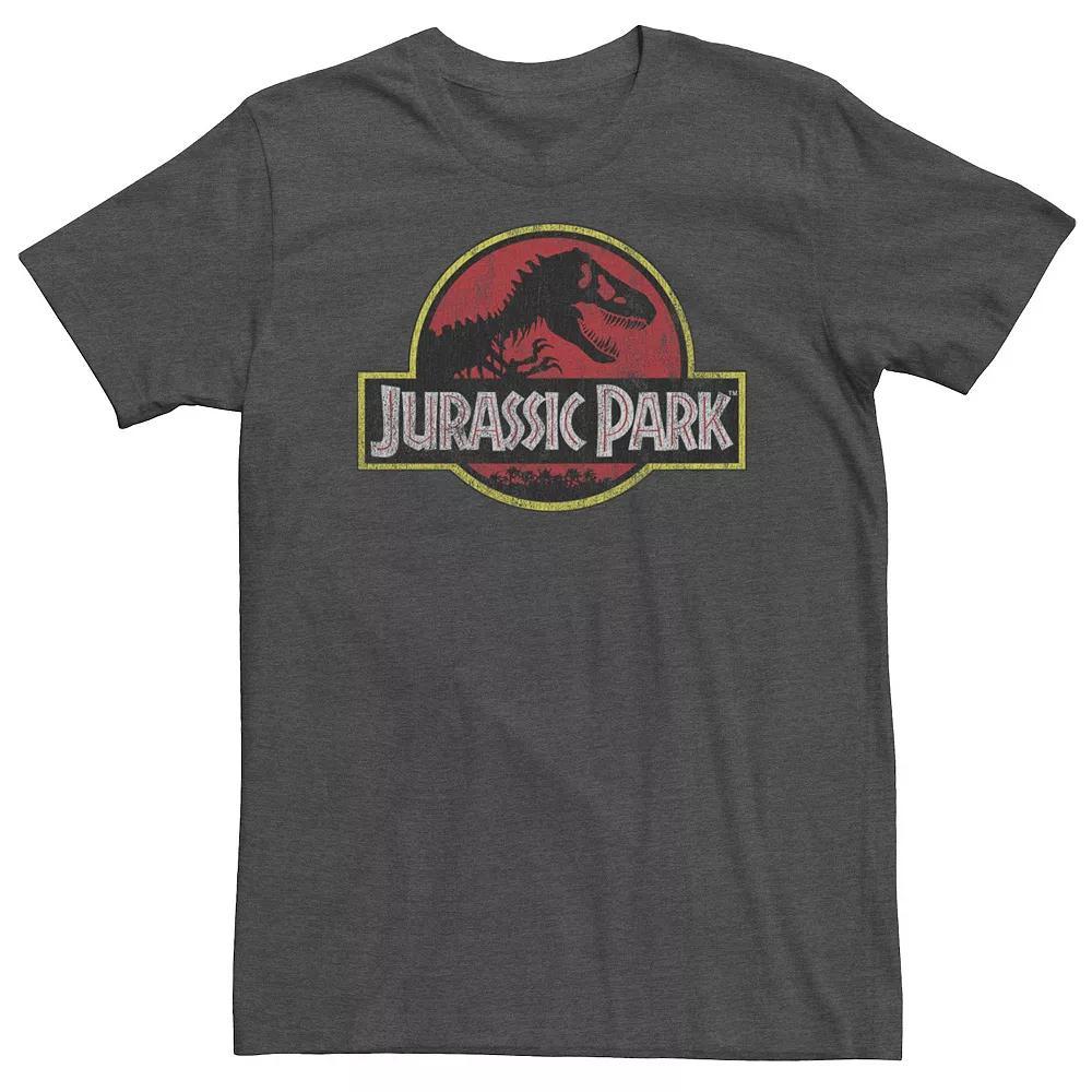 Men's Jurassic Park Classic Logo Tee, Size: Large, Red Product Image