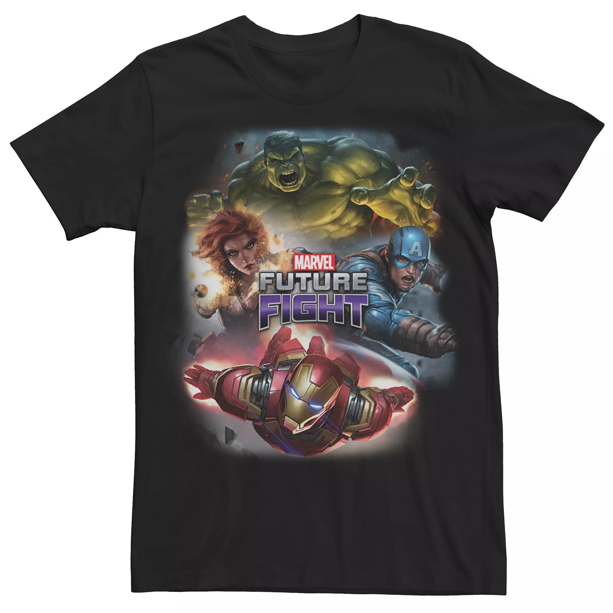 Men's Harry Potter Neither Can Live While The Other Survives Quote Graphic Tee, Size: Medium, Red Product Image
