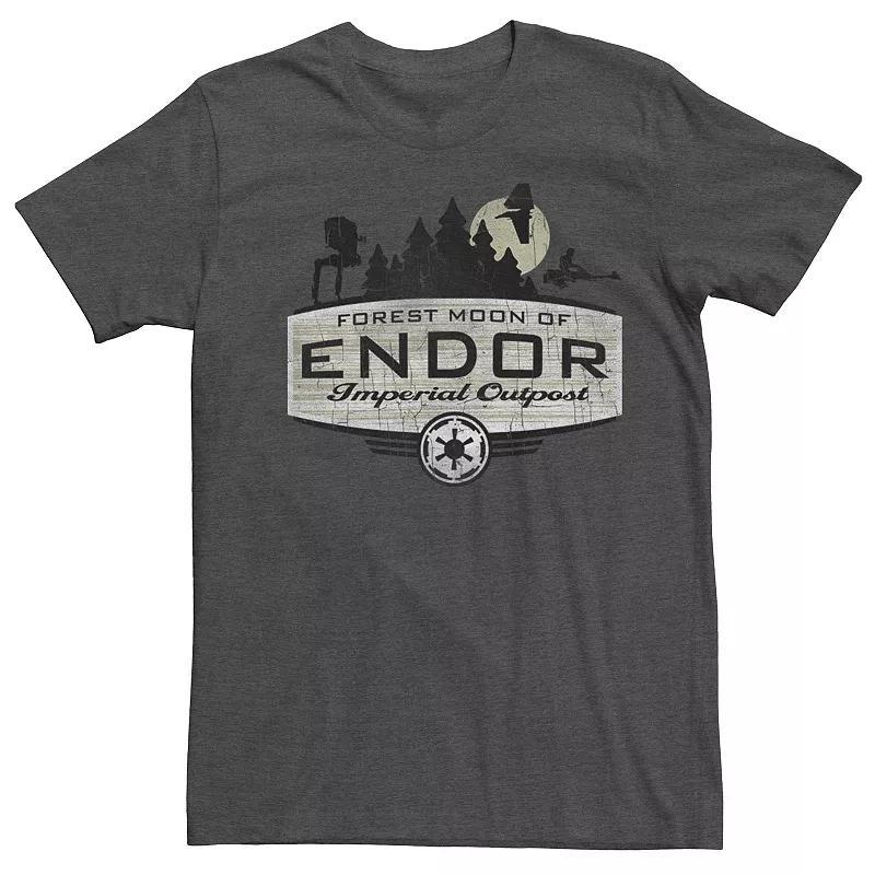 Mens Star Wars The Force Awakens Kylo Ren Rule The Galaxy Graphic Tee Grey Heather Product Image