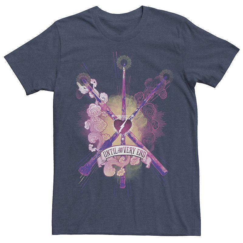 Mens Harry Potter Until The Very End Wands Tee Product Image