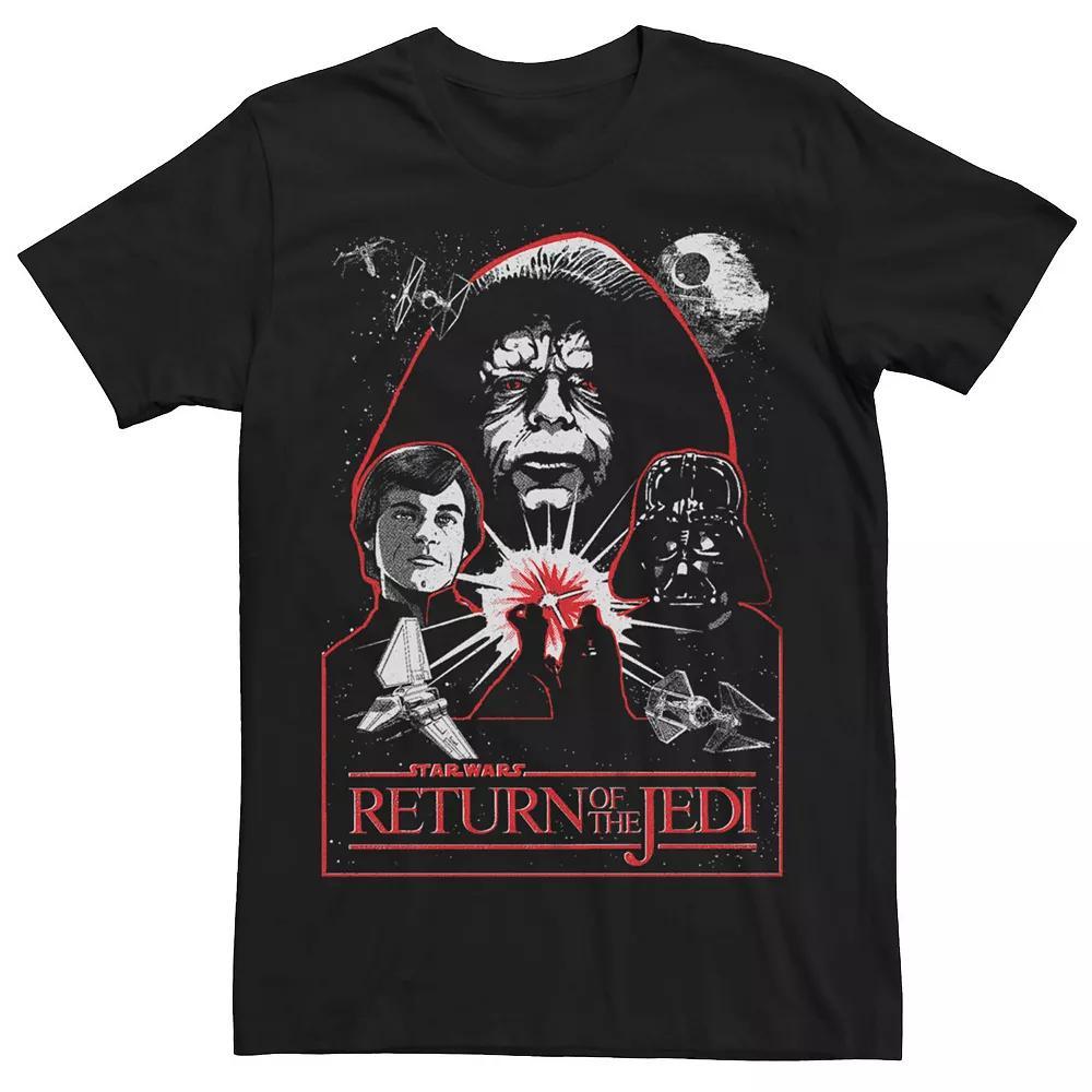 Men's Star Wars Boba Fett Tatooine Flame Tee, Size: XL, Red Grey Product Image