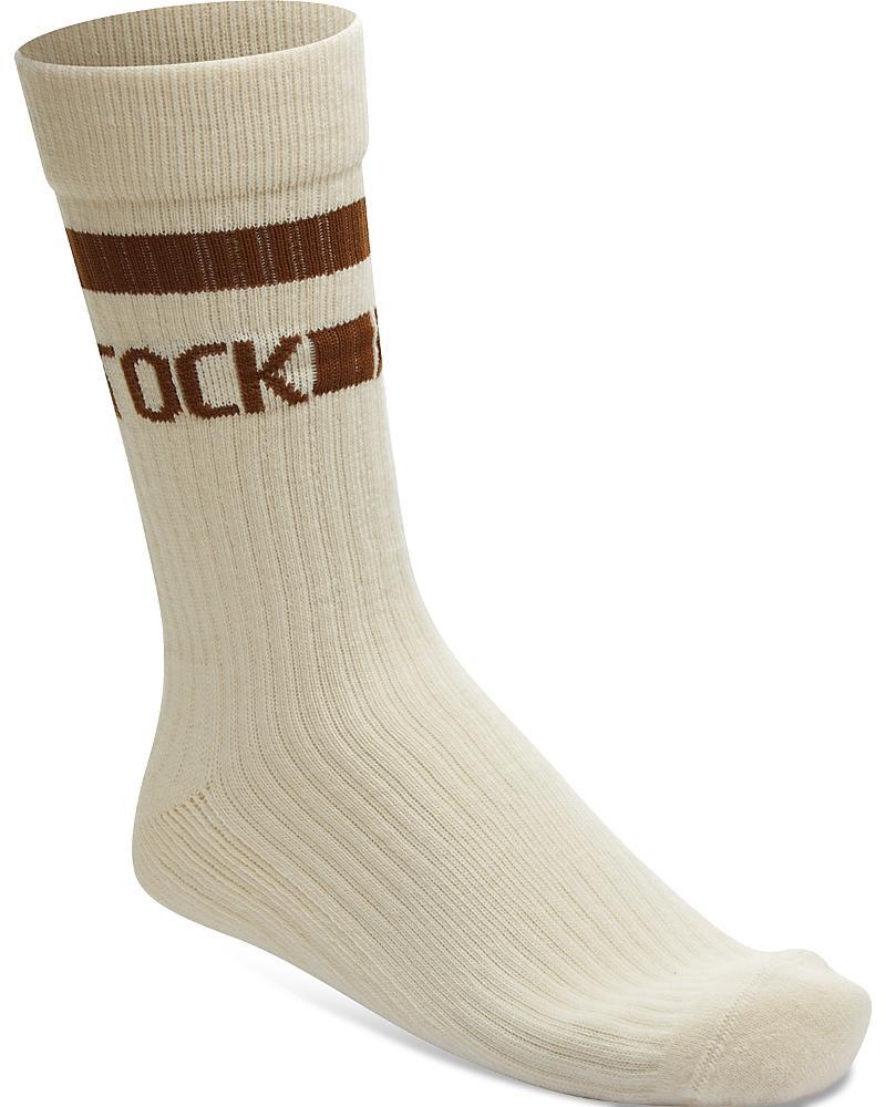 Birkenstock Womens Cotton Stripe Tennis Socks Product Image