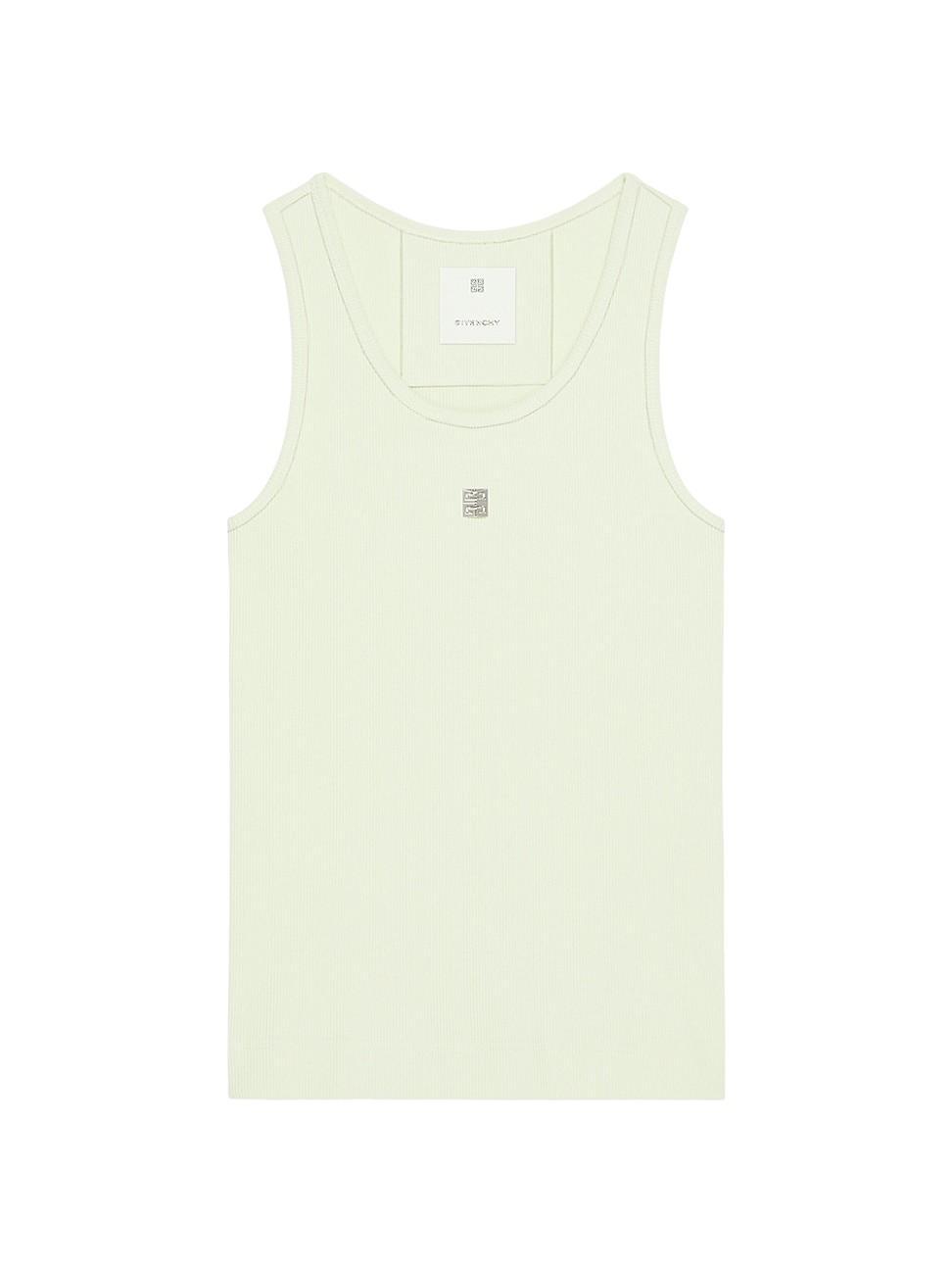 Womens Slim Fit Tank Top in Cotton Product Image