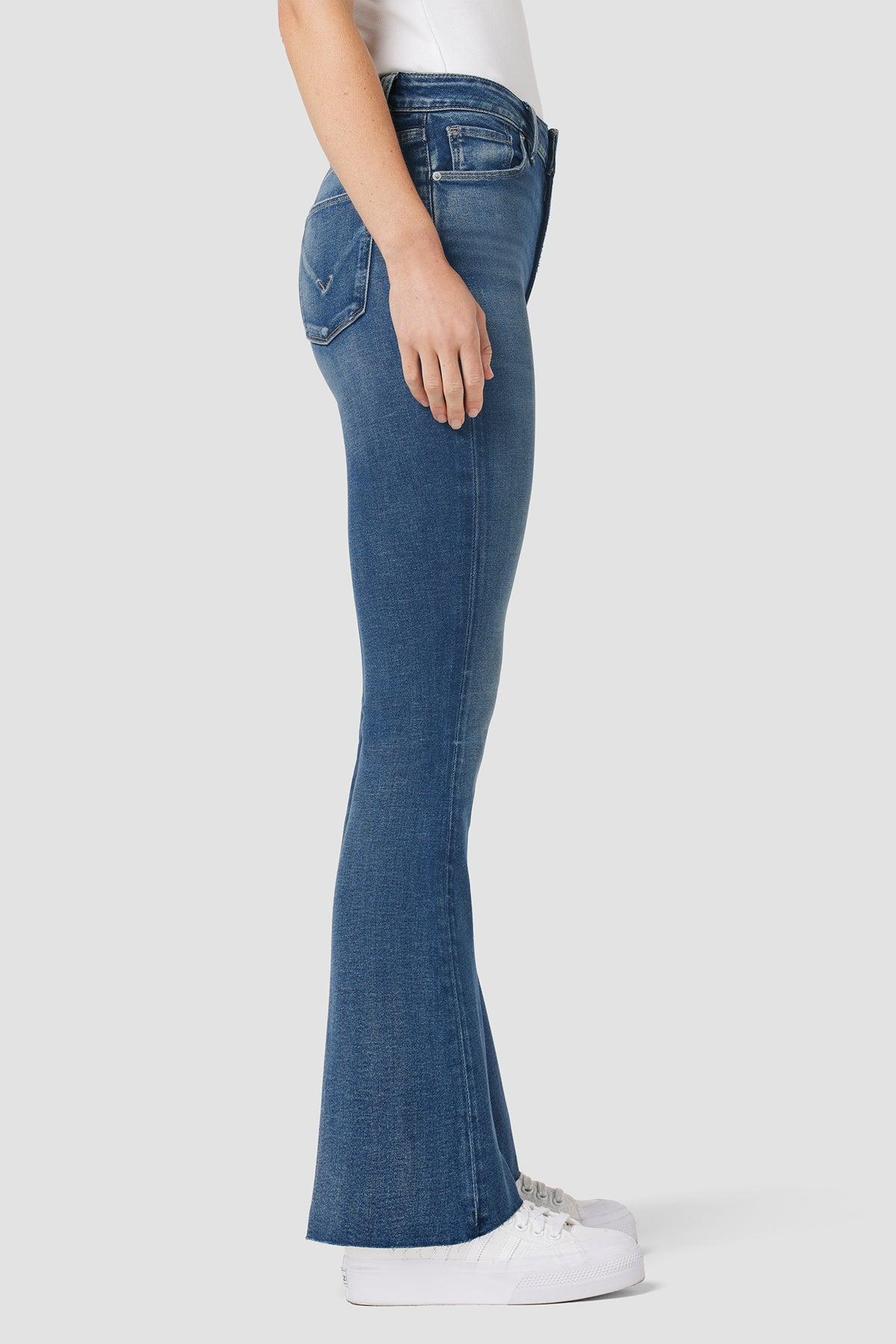 Holly High-Rise Flare Barefoot Jean Female Product Image