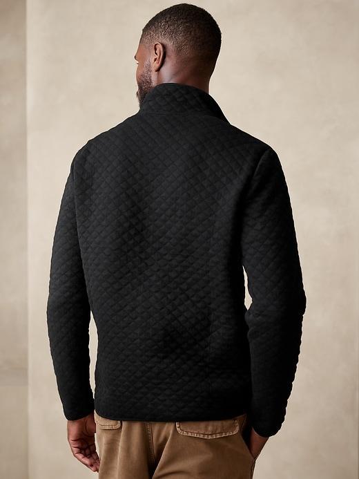 Quilted Half-Zip Pullover Product Image